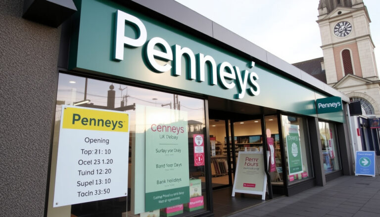 Penneys Tralee Opening Hours | Today, Sunday & Bank Holidays